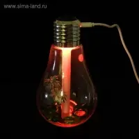 Увлажнитель воздуха Luazon LHU-06, ультразвуковой, 400 мл, 2 Вт, USB, портативный, микс