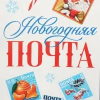 Пакет под бутылку «Новогодняя почта», 13 x 36 x 10 см