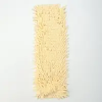 Насадка для плоской швабры &laquo;Доляна. Пастель&raquo;, 42&times;12 см, 80 г, микрофибра букли, жёлтая