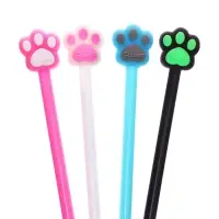 Ручка-прикол Calligrata &laquo;Кошачьи лапки&raquo;, синий стержень, гелевая, МИКС