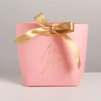 Пакет подарочный, упаковка, &laquo;For you&raquo;, 14 х 17 х 7 см