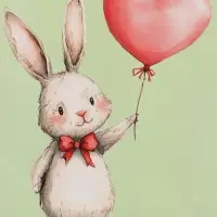 Пакет подарочный "Милый ушки" ламинированный 18 х 22,3 х 10 см