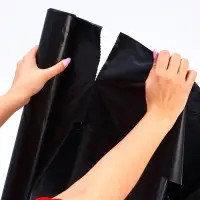 Мешки для мусора в рулоне UpakLand 160 л, черные, ПВД, толщина 40 мкм, 10 шт., 88&times;106 см