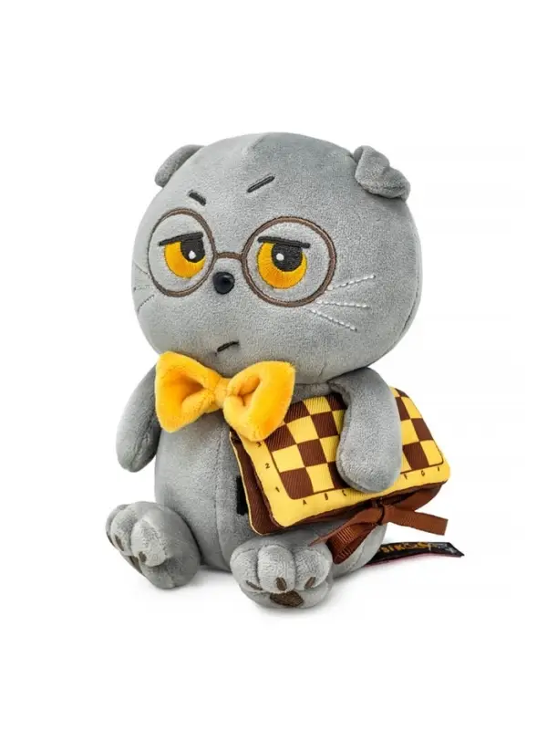Мягкая игрушка &laquo;Кот Басик. Гроссмейстер&raquo;, 16 см