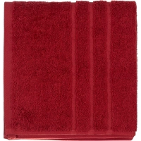 Полотенце махровое Luscan/бордюр 450г/м2, 70х140, бордо
