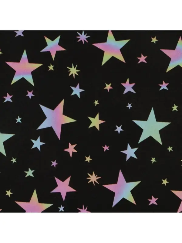 Бумага упаковочная глянцевая двухсторонняя «Звезды», 70 х 100 см