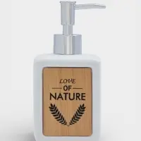 Дозатор для мыла SAVANNA &laquo;Природа&raquo;, 350 мл, белый