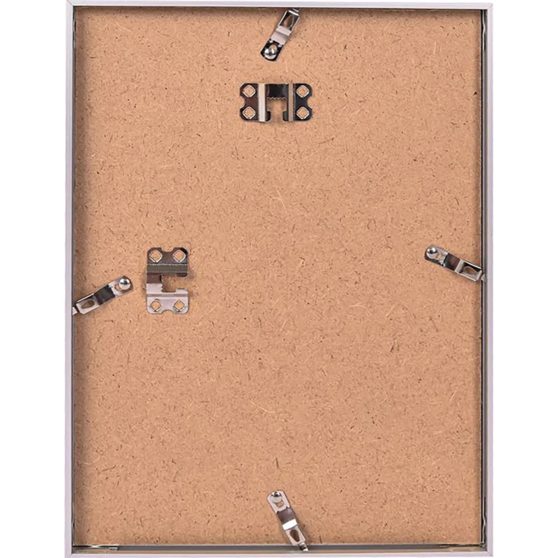 Рамка 210х297, серебристая, алюминевая,  ПЭТ стекло 2019_04_72_345