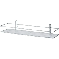 Полка для душевой , хром, 400х110х70