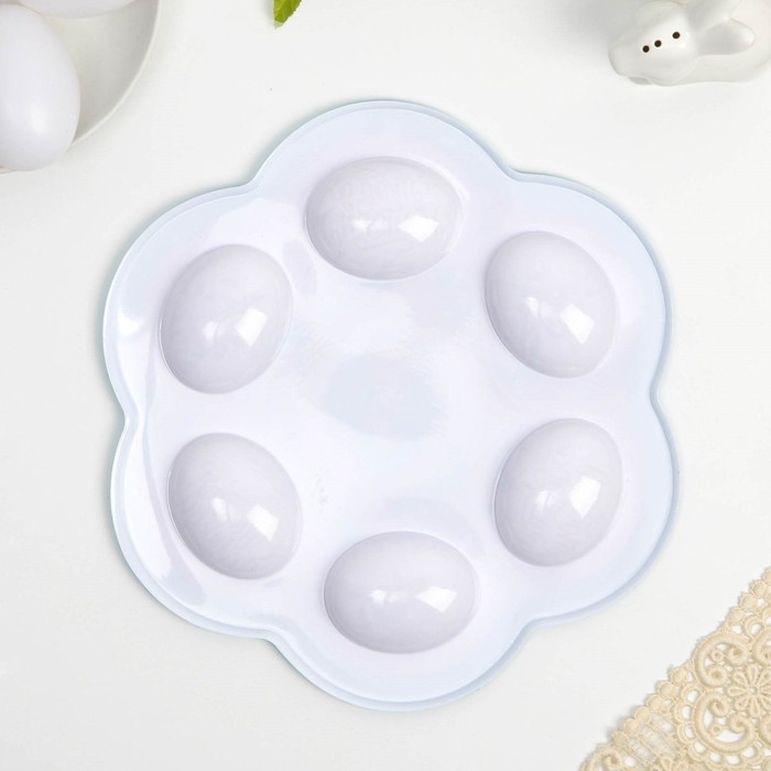 Пасхальная подставка на 6 яиц «Ангел» на пасху, 21,5 х 19.9 см. Пасхальная подставка на 6 яиц «Ангел» на пасху, 21,5 х 19.9 см.