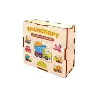 Пазл деревянный "Транспорт" 04558