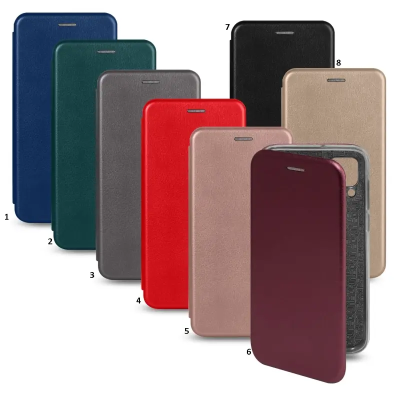 Чехол-книжка Huawei P40 Lite цвета в ассортименте Чехол-книжка Huawei P40 Lite цвета в ассортименте