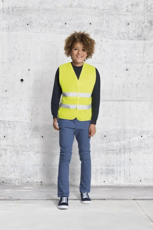 Жилет светоотражающий Secure Pro оранжевый неон, размер 10/14 лет Жилет светоотражающий Secure Pro оранжевый неон, размер 10/14 лет