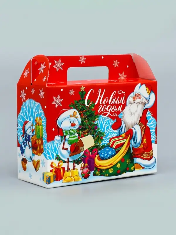 Подарочная новогодняя коробка «Доброта» , Чемодан 23×10.5×16.5 см Подарочная новогодняя коробка «Доброта» , Чемодан 23×10.5×16.5 см