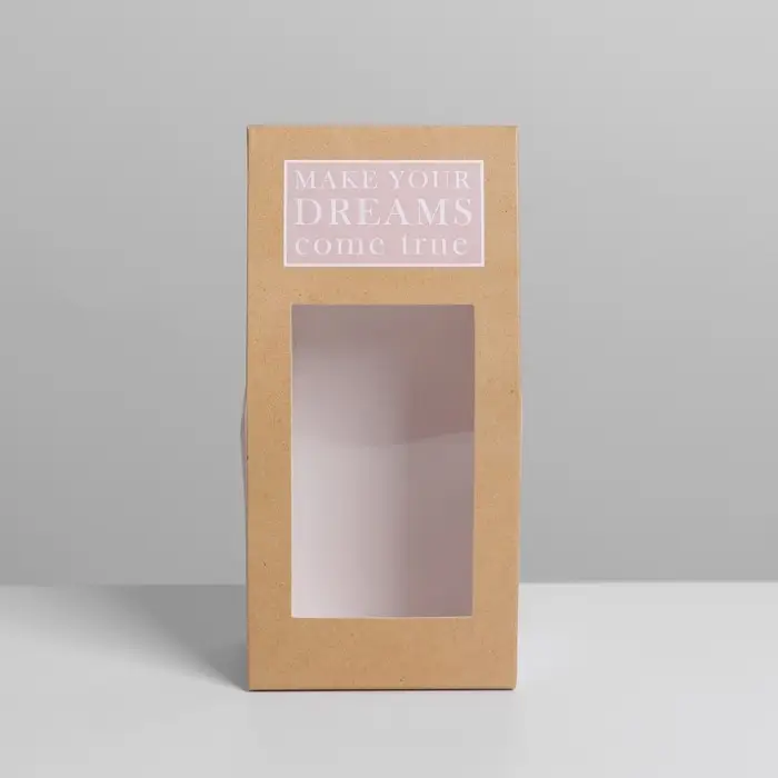 Коробка кондитерская, упаковка, «Make your dreams», 9 х 19 х 6 см Коробка кондитерская, упаковка, «Make your dreams», 9 х 19 х 6 см