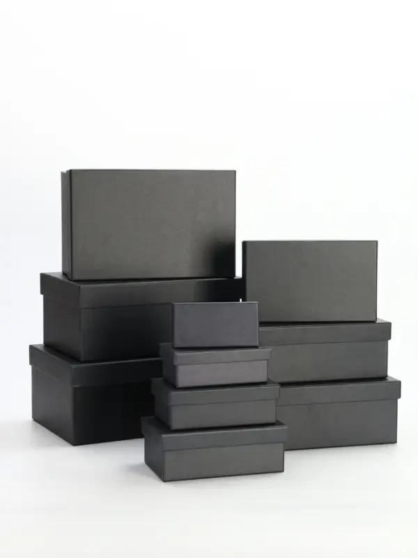 Набор коробок 10 в 1 Набор коробок 10 в 1 "Графит" 30 х19 х 12 - 12 х 6,5 х 4 см