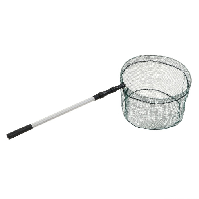 Подсачник складной телескопический П-11, 190 см, круглый обод 35 см, капрон Подсачник складной телескопический П-11, 190 см, круглый обод 35 см, капрон