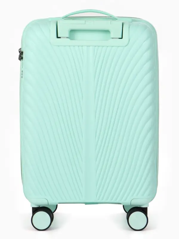 Чемодан на колёсах, 20", кодовый замок, 36&times;20&times;54 см, зелёный