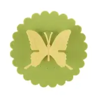 VETTA Крышка для кружки, силикон, 10,5см, "Бабочка"