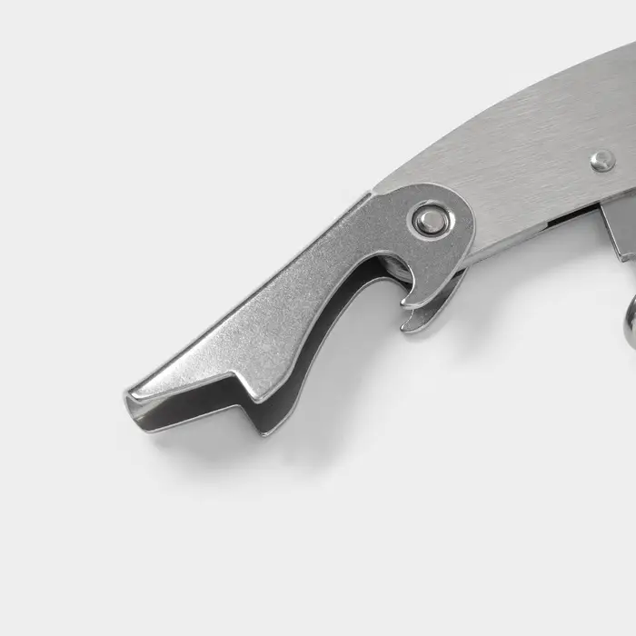 Штопор для вина складной Доляна Steel, h=11 см, серебристый