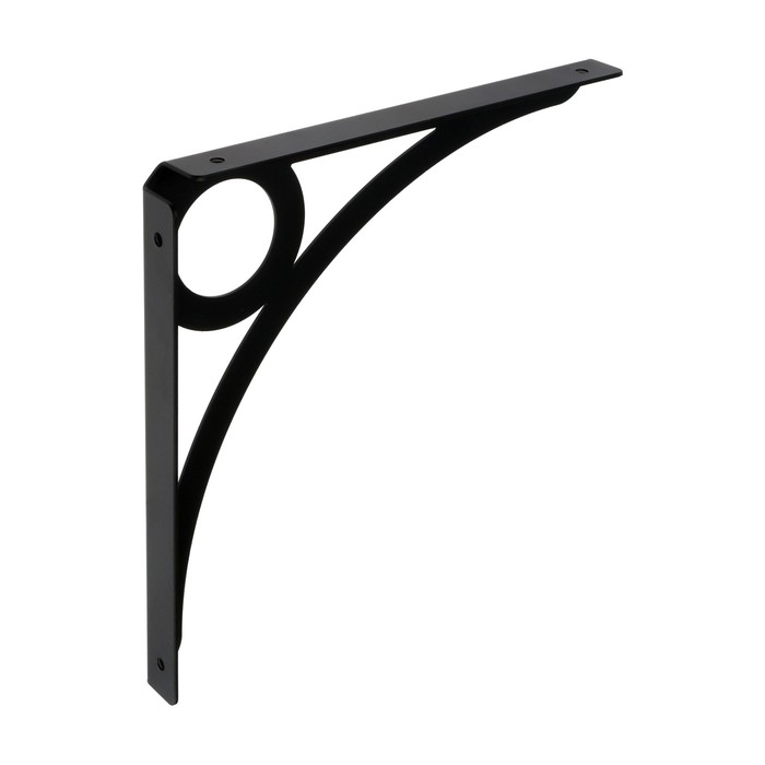 Кронштейн DECOR, 245х245, 2 шт, цвет черный Кронштейн DECOR, 245х245, 2 шт, цвет черный