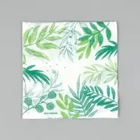 Салфетки бумажные однослойные «Узоры природы», 24х24 см, 50 шт Салфетки бумажные однослойные «Узоры природы», 24х24 см, 50 шт