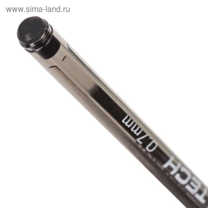 Ручка шариковая масляная Pensan My-Tech, узел-игла 0.7 мм, чернила чёрные Ручка шариковая масляная Pensan My-Tech, узел-игла 0.7 мм, чернила чёрные