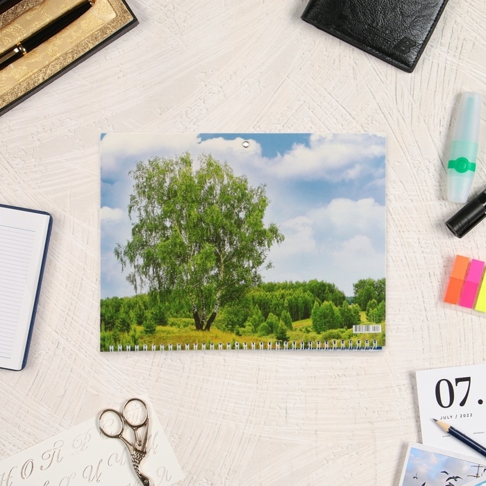 Календарь квартальный, трио Календарь квартальный, трио "Природа - 3" 2025 год, 73 х 29 см