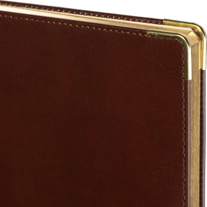 Ежедневник полудатированный коричневый А5 IMPERIUM 3-023/123