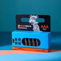 Батарейка BigTech Professional ААA/LR03 уп/18шт