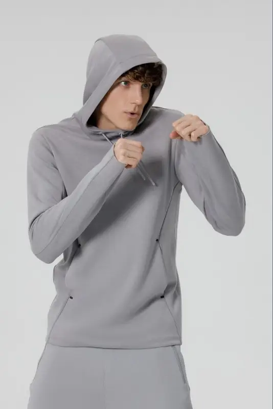 Худи унисекс Begi, серое, размер XS Худи унисекс Begi, серое, размер XS