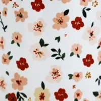 Гифтбокс с чаем, конфетами и еждневником "Цветочный паттерн"