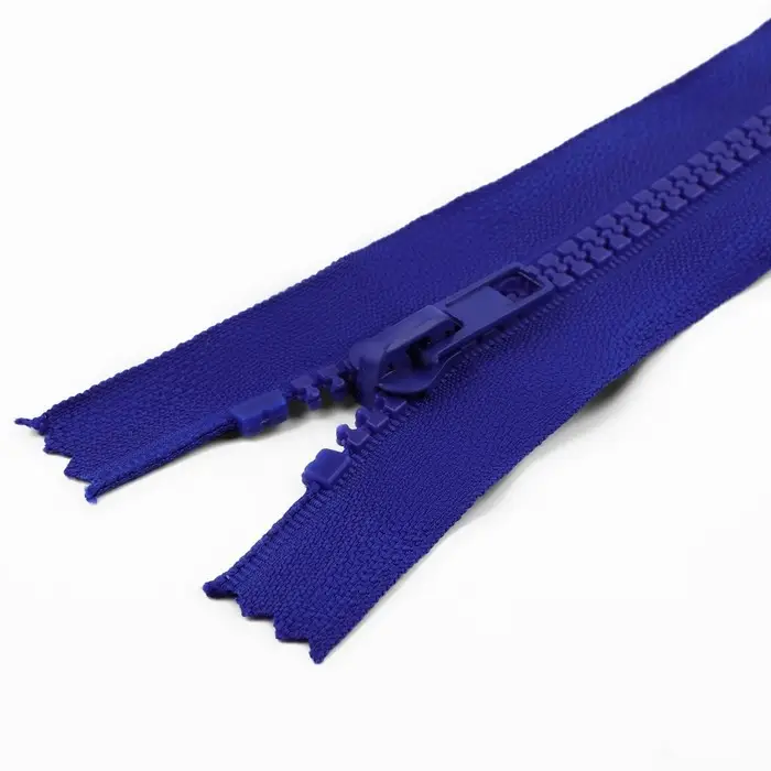 Молния «Трактор», №5, неразъёмная, замок автомат, 18 см, синяя