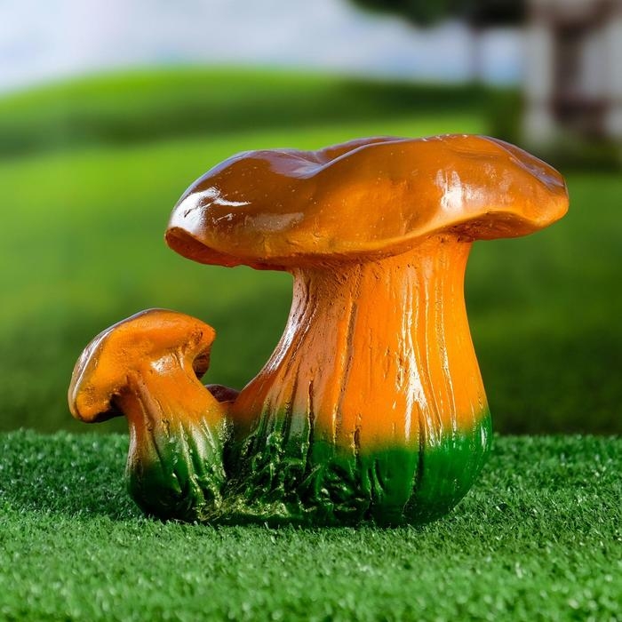 Садовая фигура  Садовая фигура "Гриб лисички" 17см