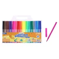 Фломастеры 24 Calligrata, kids, вентилируемый колпачок, блистер