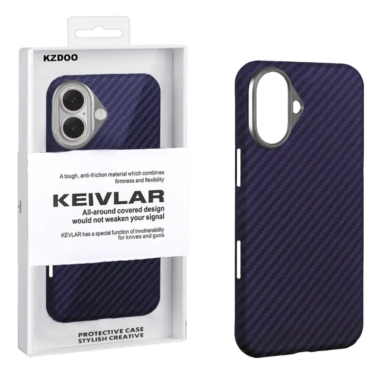 Чехол iPh 16 Kevlar Purple K-DOO Чехол iPh 16 Kevlar Purple K-DOO