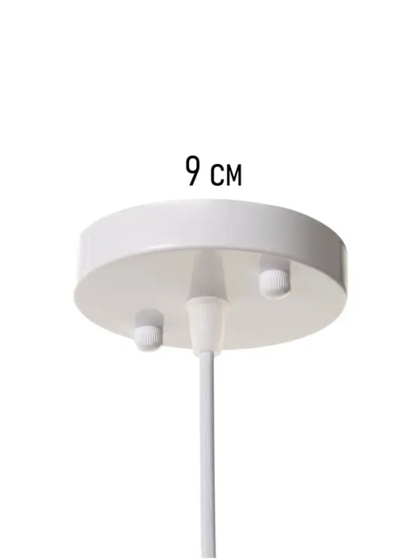 Светильник потолочный BayerLux Lea, 1&times;40 Вт, Е27, синий, 26&times;26&times;32 см