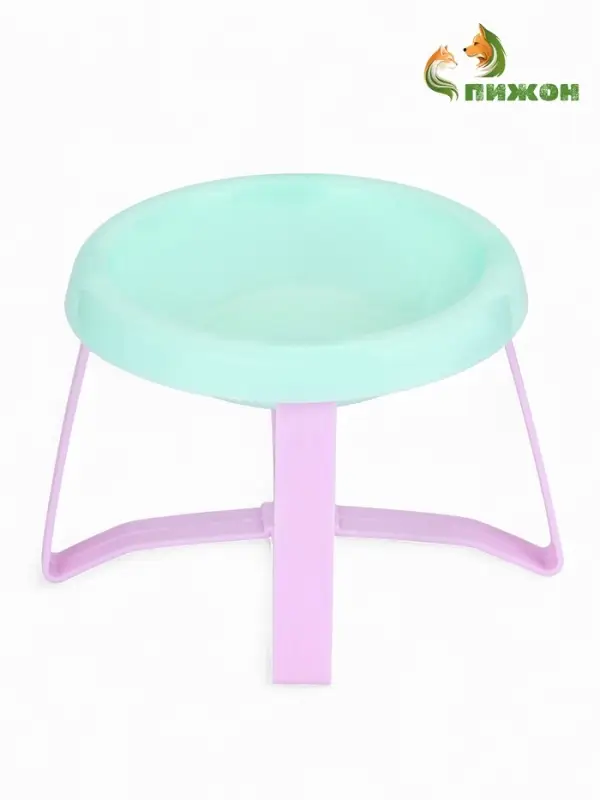 Миска на подставке, 170 мл, пластик