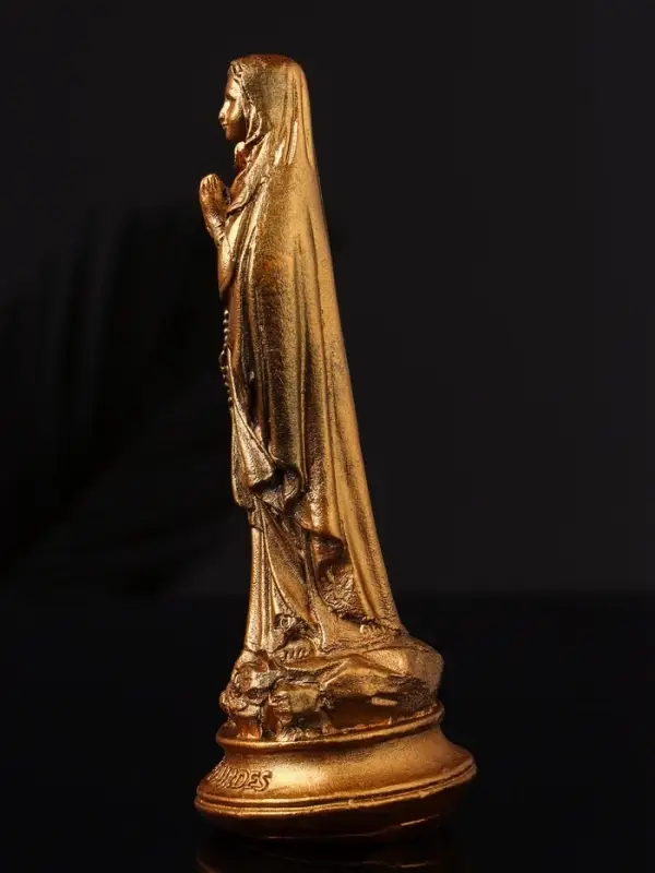 Фигура  Фигура "Дева Мария" 14х5 см, бронза