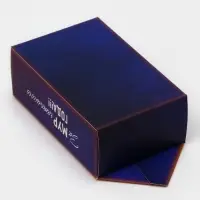 Подарочная коробка - конфета новогодняя складная «С Новым Годом" 9.3×14.6×5.3 см
