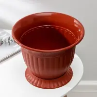 Горшок для цветов &laquo;Венеция&raquo;, 5 л, пластиковый, коричневый