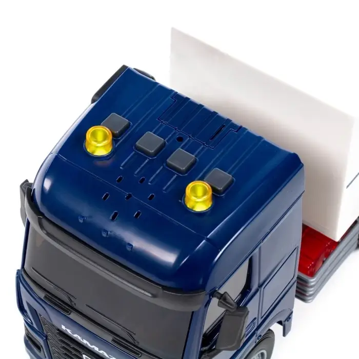 Автомобиль-тягач "KAMAZ", с полуприцепом, инерц., со светом и звуком 07828