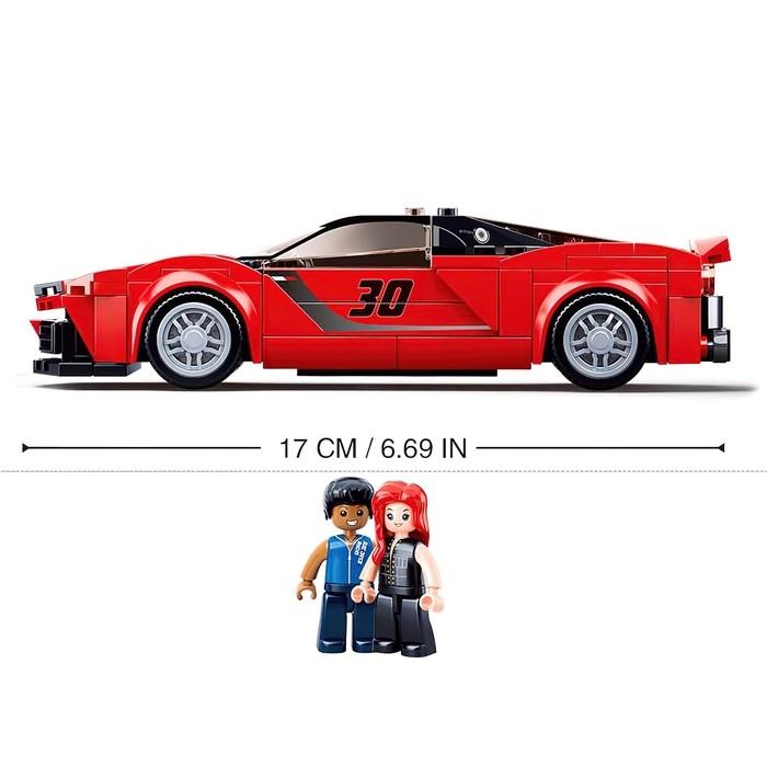 Конструктор Модельки «Спорткар», 262 детали Конструктор Модельки «Спорткар», 262 детали