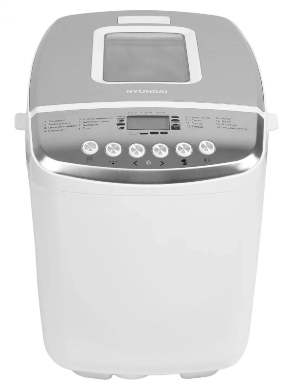 Хлебопечь HYBM-M0815 850Вт белый Хлебопечь HYBM-M0815 850Вт белый