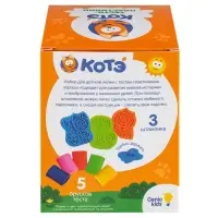 Набор для лепки. Тесто-пластилин &laquo;Котенок Котэ&raquo;