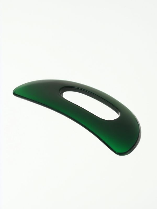 Массажёр для тела «Гуаша», универсальный, 15 × 7 см, цвет зелёный Массажёр для тела «Гуаша», универсальный, 15 × 7 см, цвет зелёный