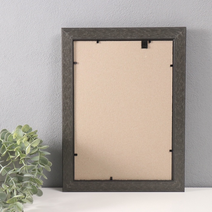 Фоторамка пластик Фоторамка пластик "Вавилон" 21х30 см, оливковый