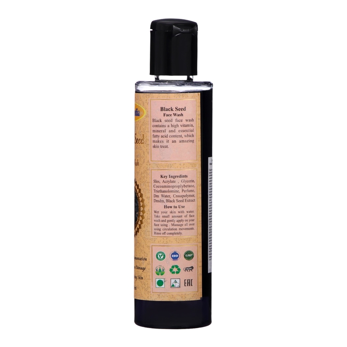 Гель для умывания лица Khadi Гель для умывания лица Khadi "Черный тмин", 210 мл