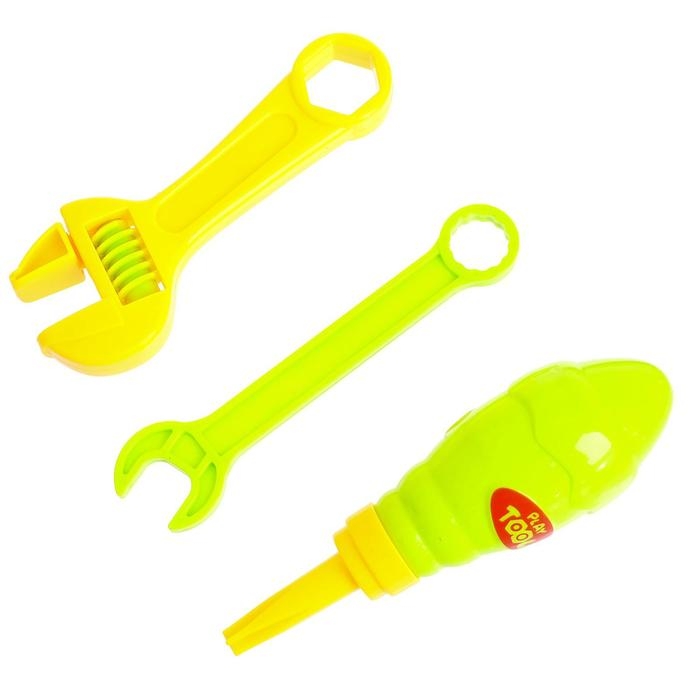 Конструктор винтовая мозаика «Животные сафари», 4 карточки, 3 инструмента Конструктор винтовая мозаика «Животные сафари», 4 карточки, 3 инструмента