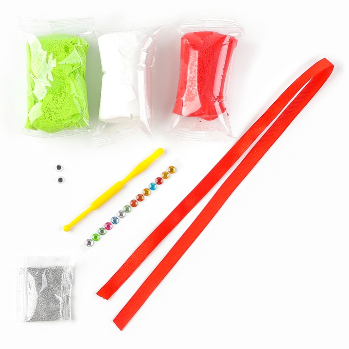 Ёлочный шар с массой для лепки своими руками на новый год «Змея», новогодний набор для творчества Ёлочный шар с массой для лепки своими руками на новый год «Змея», новогодний набор для творчества